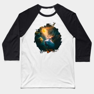 Moon Power Baseball T-Shirt